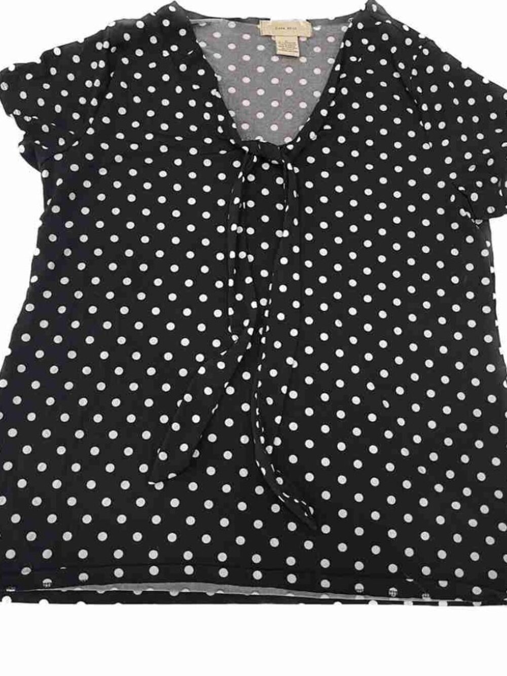 Black with with polka dot top women’s size L